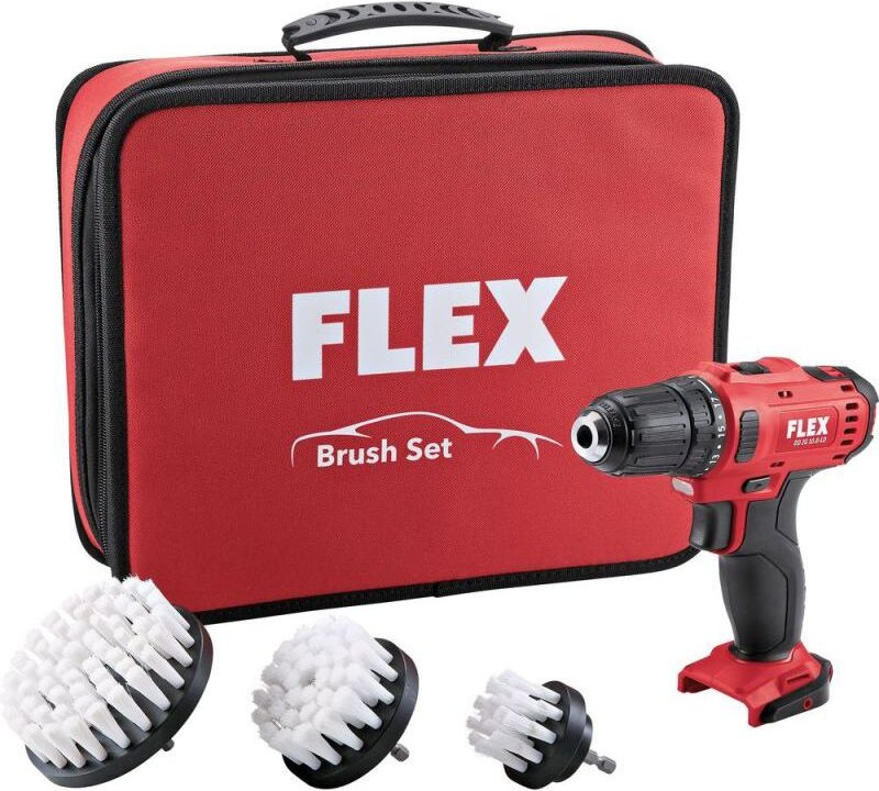 Flex - Akku-Schrauber 10,8 V+Bürstenset dd 2G 10.8 - 530026