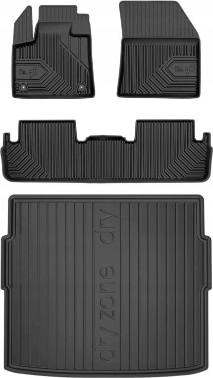 SET 77 Fußmatten und Fußmatte DS7 Crossback ab 2017-d.