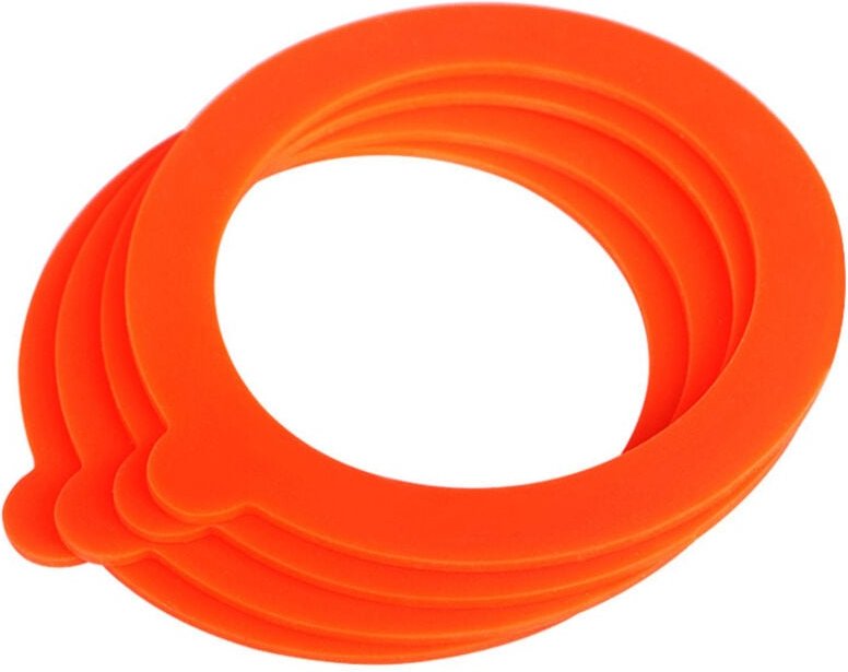 Sollbry - 40x Einmachringe für Gläser mit Rundrand - Einmachringe zum hermetischen Verschließen von Konserven - Dichtung...