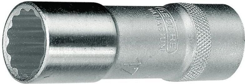 Steckschlüsseleinsatz d 19 l 1/2 ″ 12-kant Schlüsselweite 24 mm Länge 82 mm