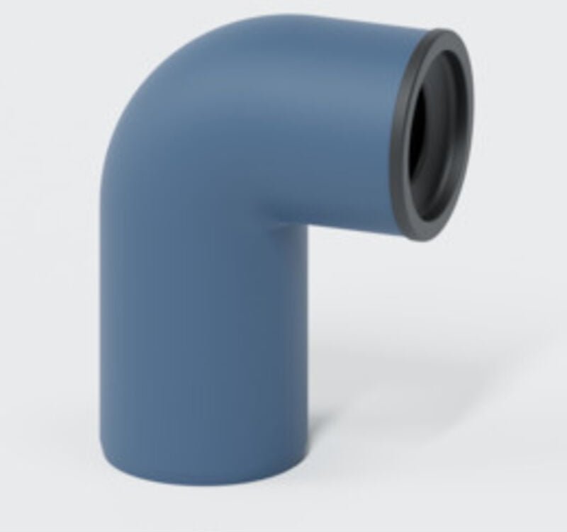 POLO-KAL NG Siphonanschlussknie - schalldämmend - DN 50 x 1 1/4'' (32 mm)