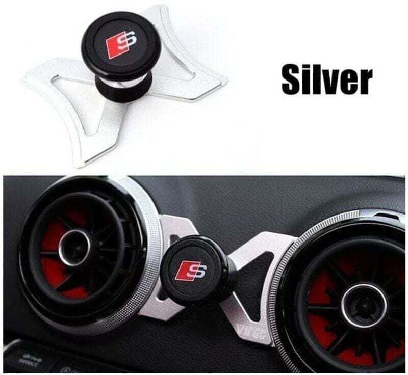 Für Audi A3 S3 RS3 8V Autotelefonhalter Lüftungsschlitzhalterung 360 Grad drehbarer Ständer Magnetischer GPS-Halter Zube...