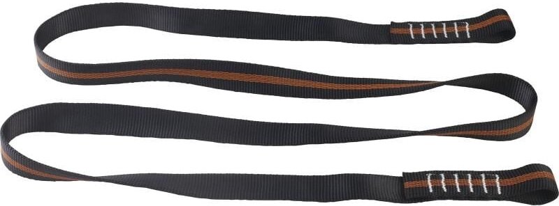 Verbindungsmittel und Anschlagpunkt aus Schlauchband 1 m 2 genähte Schlaufen. 25 mm breit. DELTA PLUS - LO030100