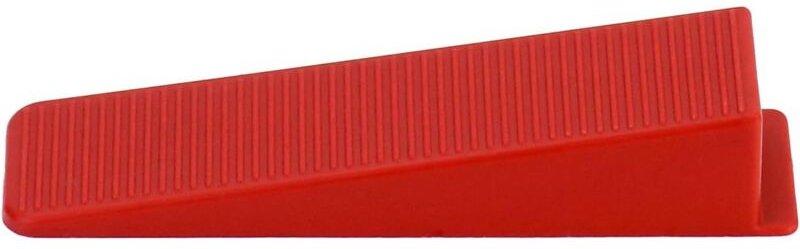 SHINING HOUSE 100 Stück Fliesen-Nivelliersystem-Keile, Wand- und Bodenfliesen-Abstandswerkzeug