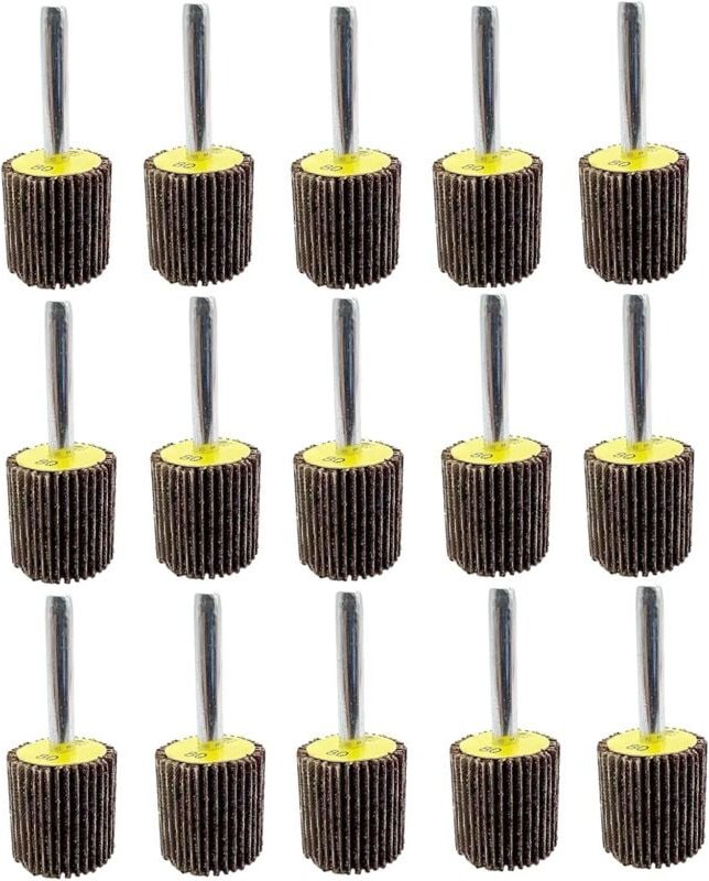 Gabrielle - Lamellenschleifer, Schleifpapier 20 x 25 x 6 mm, Körnung 80. Die Schleifscheibe eignet sich zum Entfernen vo...