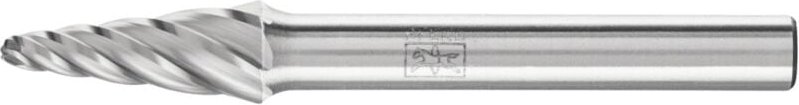 Thumbnail - PFERD TOOLS Hartmetall Hochleistungsfrässtift ALU Rundkegel KEL Ø 08x20mm Schaft-Ø 6mm für Alu/NE Metalle