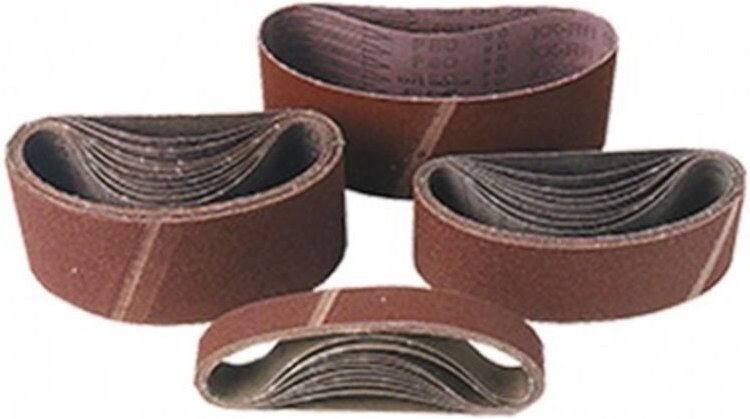 Endlosband für tragbare Maschine Classic Breite 100 Länge 690 Körner 80 Packung zu 10