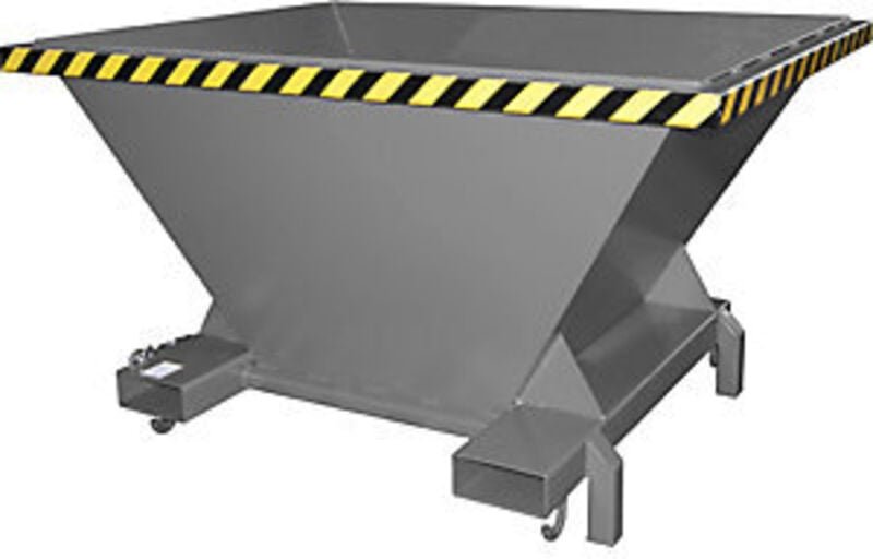 Bauer Befülltrichter SBT, lackiert, Mausgrau