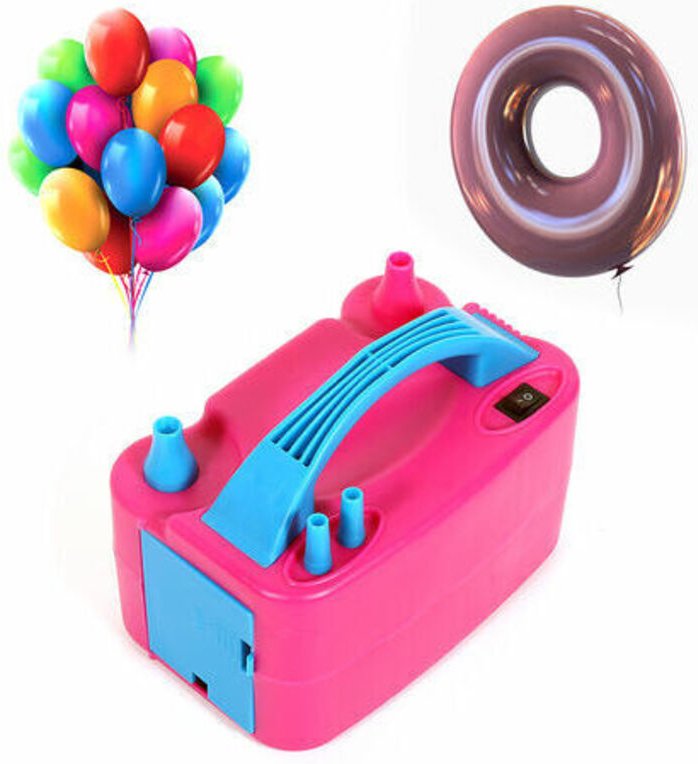 Tigrezy - 600 w elektrischer Inflator, elektrische Ballon-Inflatorpumpe, zwei Luftdüsen, tragbares Gebläse