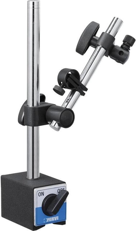 Magnetischer Messuhrhalter mit mikrometrischer Einstellung Fervi s052/3