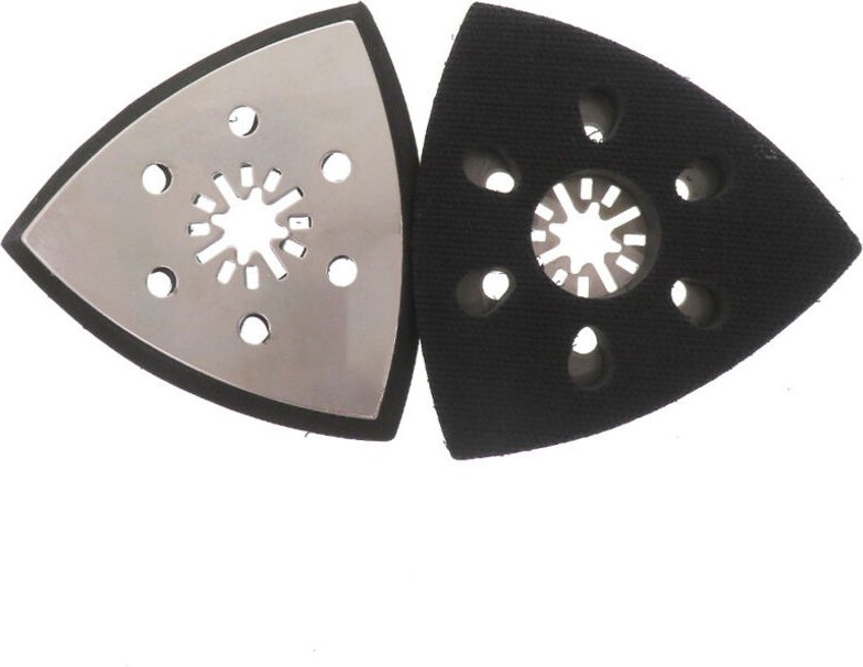 4 Stück dreieckiges Schleifpad, dreieckiges Schleifpad, Multifunktionswerkzeugzubehör, dreieckiges Schleifpad, dreieckig...