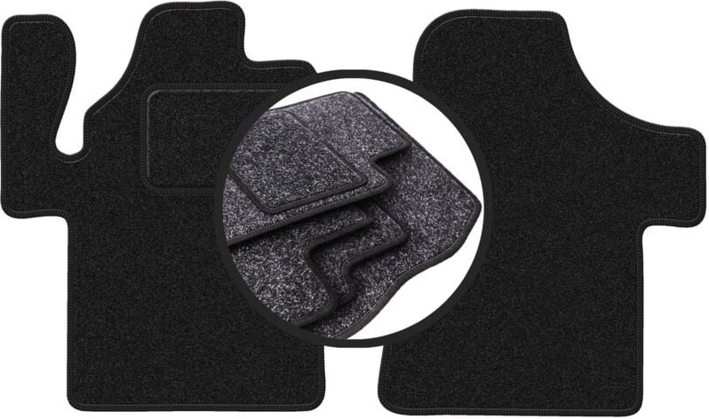 ANTHRA Autofußmatten für: Mercedes Vito II W639 Kastenwagen (2003-2014)