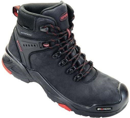 Baak - Stiefel S3 dry schwarz bailey - 42 schwarz/rot