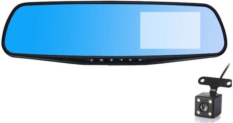 Neuer grenzüberschreitender Auto-Rückspiegel, hochauflösender Fahrrekorder, Doppelobjektiv vorne und hinten, Doppelaufze...