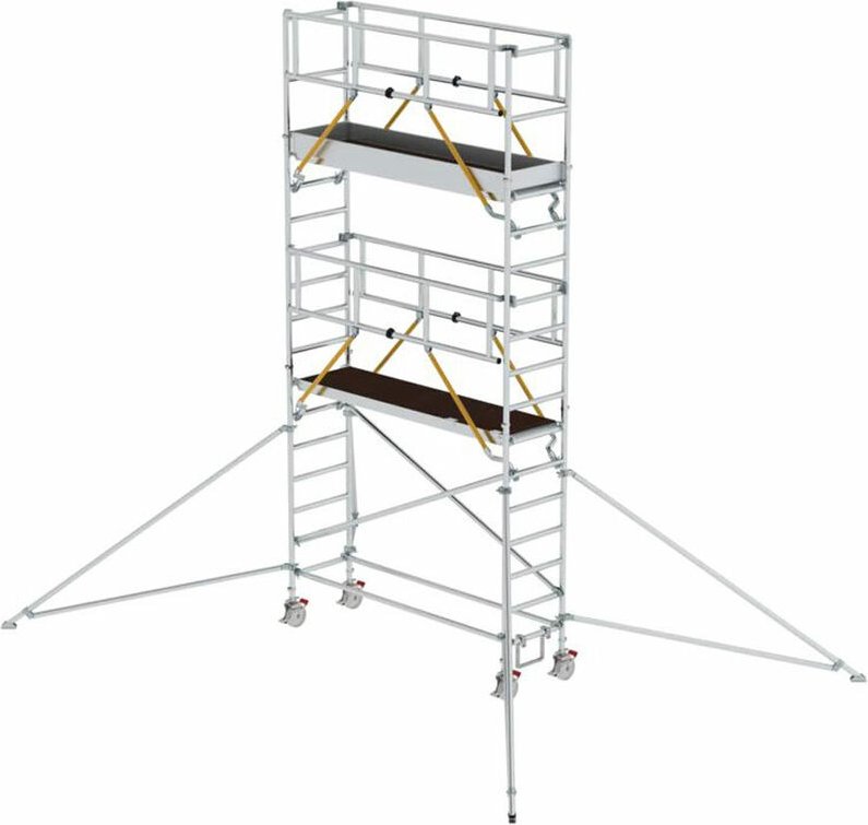MUNK Rollgerüst SG mit Ausleger 0,75x2,45m Plattform 6,47m AH