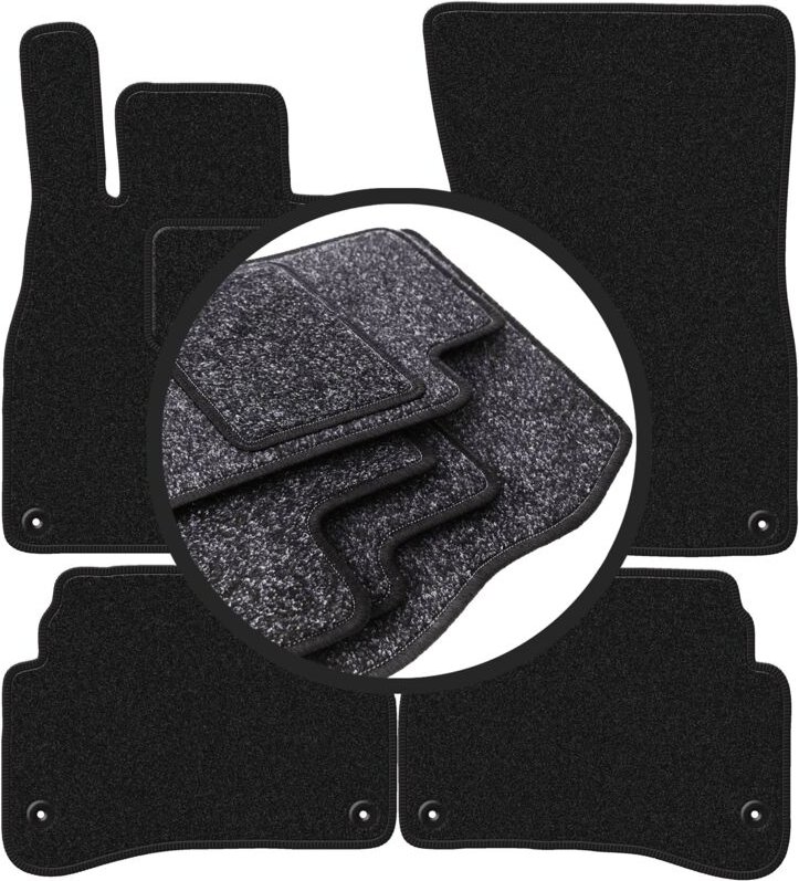 ANTHRA Autofußmatten für: Mercedes S W222 Limousine (2013-2020)