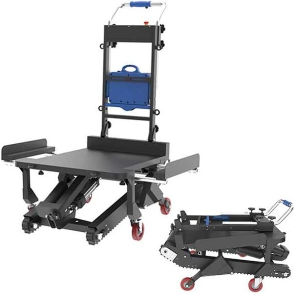 Matisère - Elektrischer klappbare und kompakter Treppensteiger - große Platte - Belastung 200kg - CT200