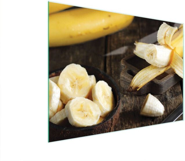 Glasschneidebrett 40x30 Banane