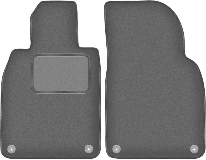 Graphit-Fußmatten für: Porsche Boxster 718 Roadster (2016-)