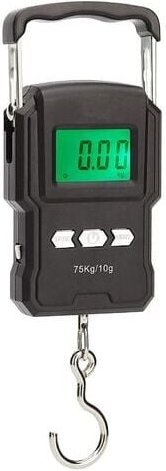 Hängewaage, elektronische Angelwaage, elektronische Waage, digitale Angel-Postwaage, Hängehakenwaage mit Maßband mit hin...