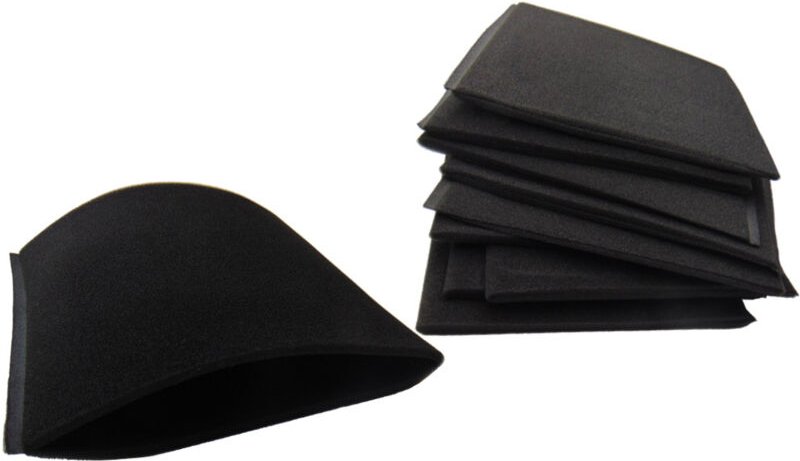 Trade-shop - 10x Schaumstoff-Filter / Staubsauger-Filter kompatibel mit Einhell Duo 1100, Duo 1250, Duo 1300, h-ns 1250,...