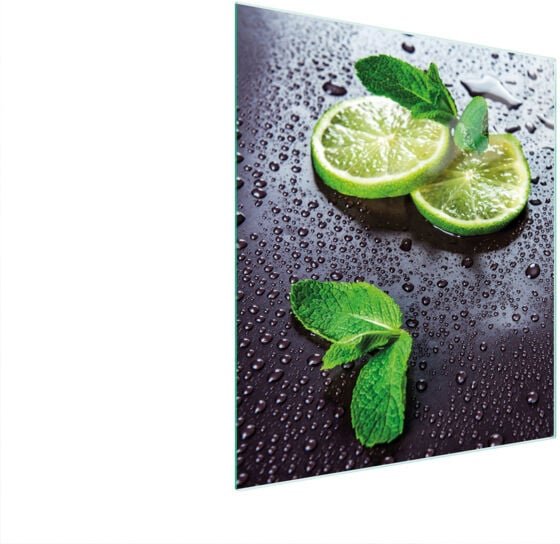 Glasschneidebrett 45x52 Limette