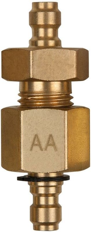 Thumbnail - Doppel-Adapterstück M14x1,5 Innen- und Außengewinde und 3/8' Schlauchanschluss