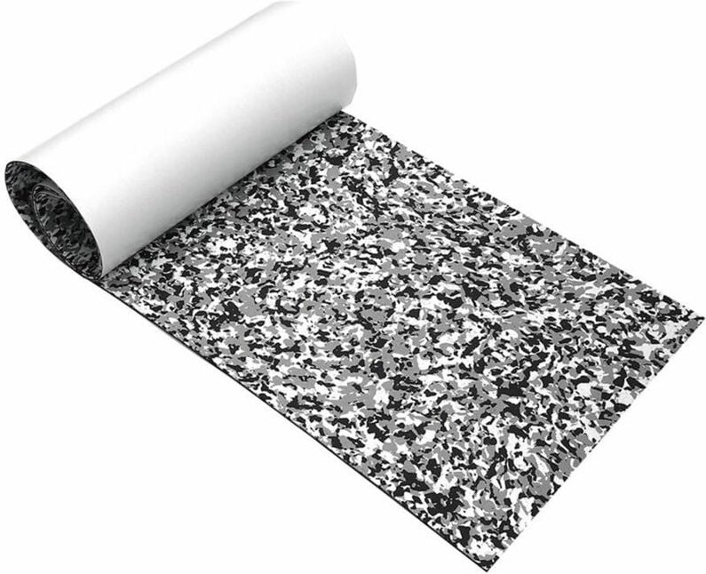 Eva Schaum Selbstklebend Teppich 94.5'×35.4' Boot Yacht Bodenbelag Deck Bodenbelag-Matte Grau