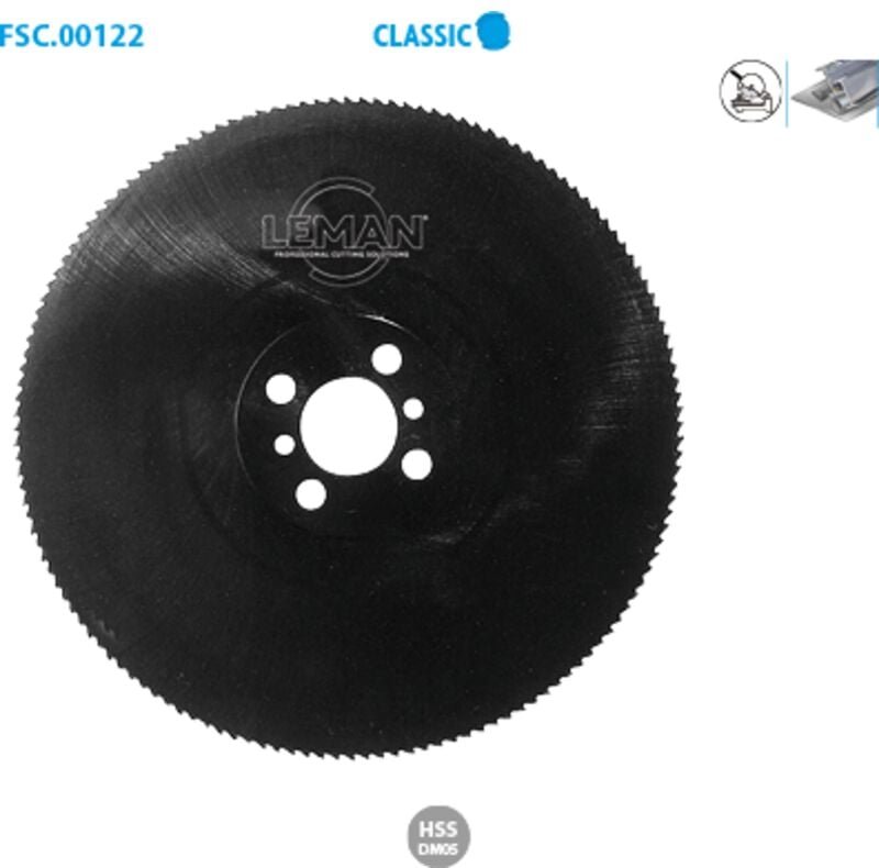 Erdbeersäge zum Schneiden von Stahl Classic ø 350 Bohrung 32 Dicke 3,0 Nuten 140 PAS (TPI) 8