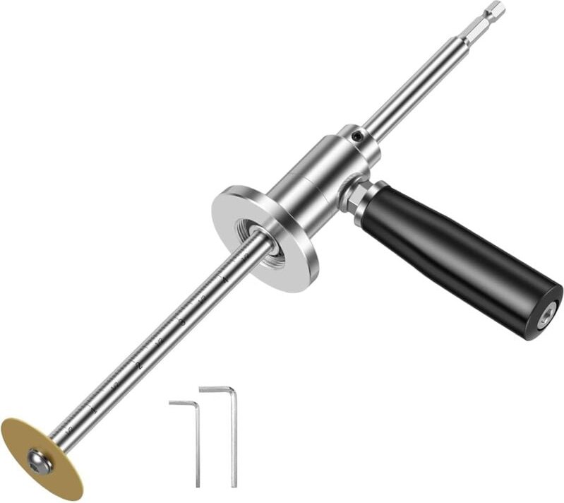 PVC-Rohrschneider Verstellbares Sanitär-Schneidwerkzeug Bohraufsatz Für Rohre bis zu 7 Zoll ohne Demontage