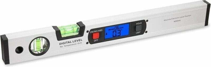 Digitale Wasserwaage, 400 mm, 360-Grad-Neigungsmesser, digitaler Winkelmesser, elektronische Wasserwaage mit Magnet, dig...