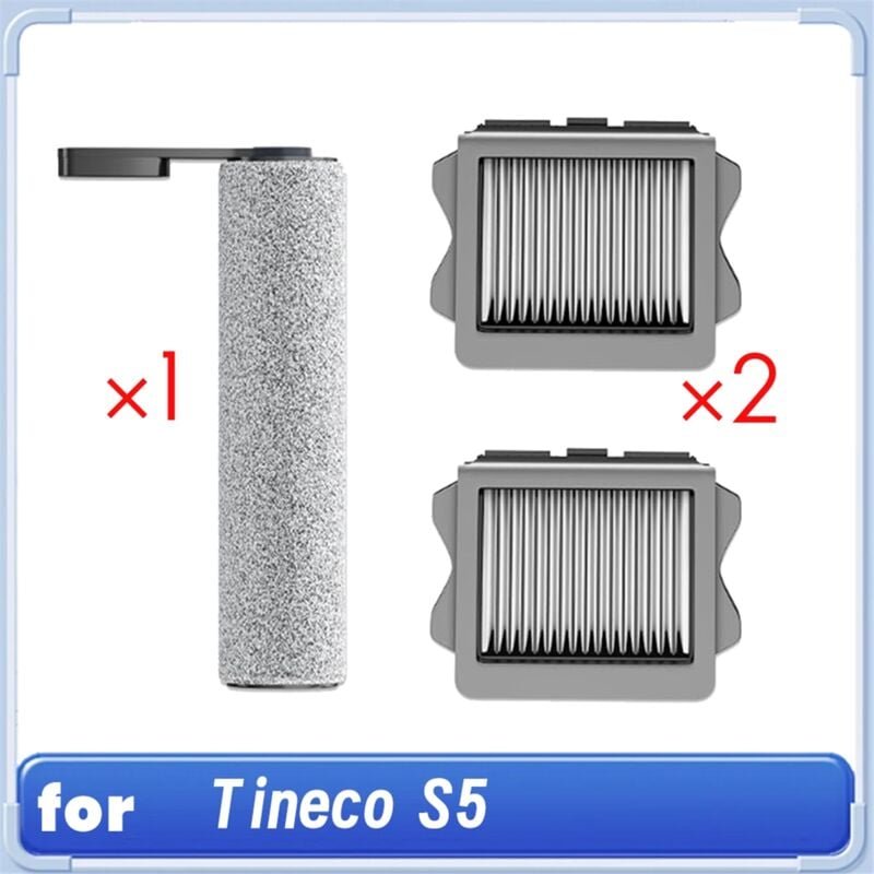 Thumbnail - Ersatzbürstenrollen und Filter für das Kit