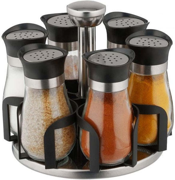 Gewurzregal mit 6 glasern 883