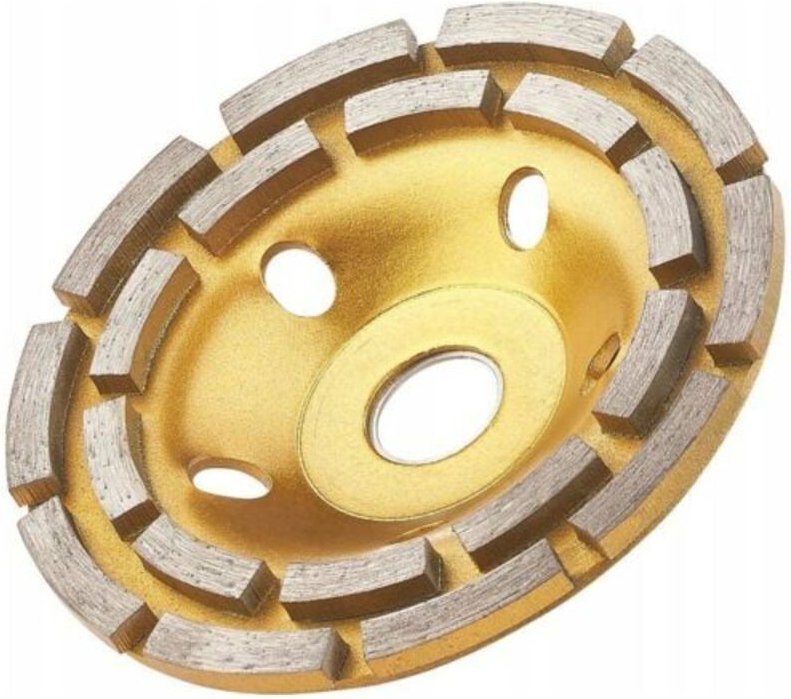 Diamant-Topfscheibe Zum Schleifen Von Beton Und Ziegeln 125/22 20 Segmente