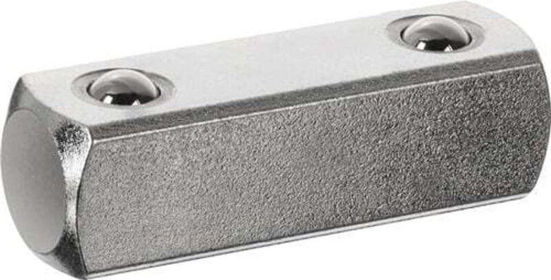 Durchsteckvierkant Größe 1/2 ″ Länge 42 mm mit Kugelsicherung