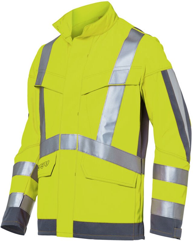 Kübler Jacke protectiq high vis arc2 psa 3 warngelb/anthrazit Gr. 30