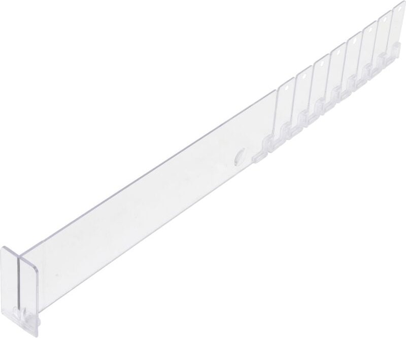 Kunststoff-Trenner transparent 285 / 480 x 60 mm