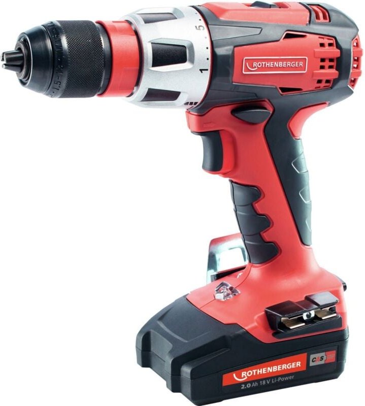 ROTHENBERGER RO DD60 Bohrschrauber ohne Akku und Ladegerät - 1000002035