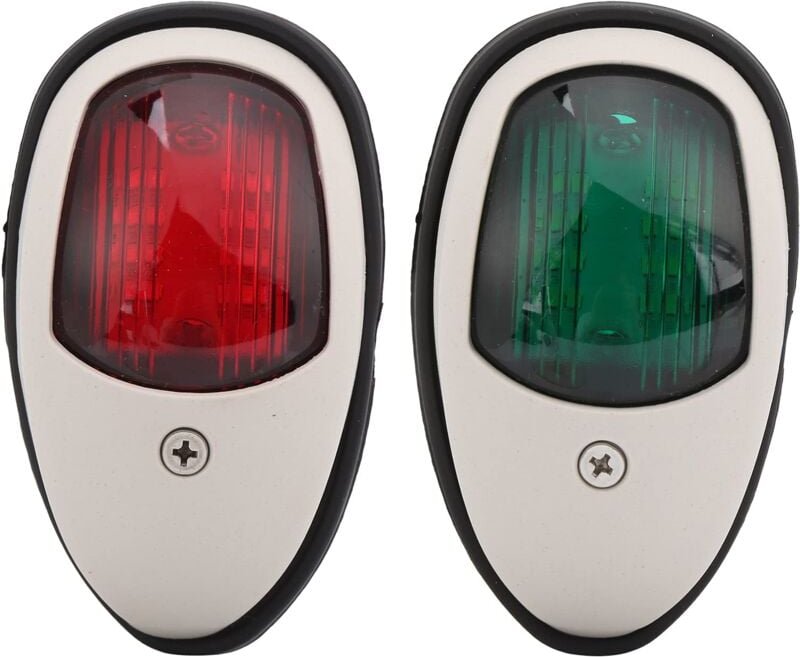 Thumbnail - Ej.Life 2PCS 10-30V Bootsnavigationslicht One, LED-Navigationslichter Rote und Grüne Lichter Marine-Segelsignalleuchten,...