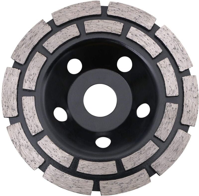 Fitags - Diamantscheibe 125mm Schleifdiamant zum Schleifen von Beton, Universal-Diamantscheibe zum Schleifen von Beton, ...