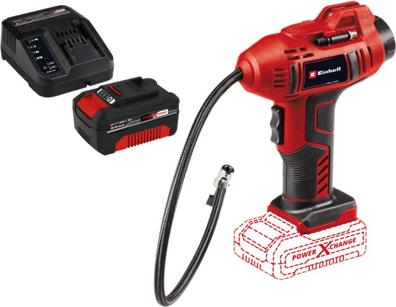 Akku-Autokompressor ce-cc 18 Li Kit (1x 4,0 Ah) - Einhell