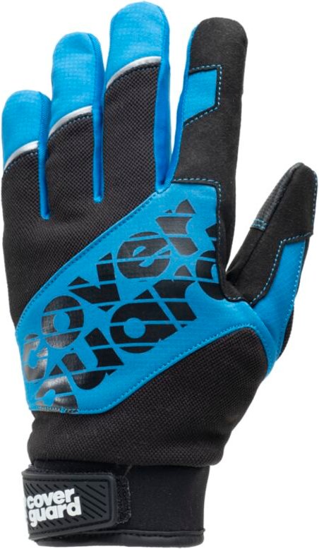 Satz mit 5 - EUROWINTER MX100 Handschuhe - Blau/Schwarz Größe 8
