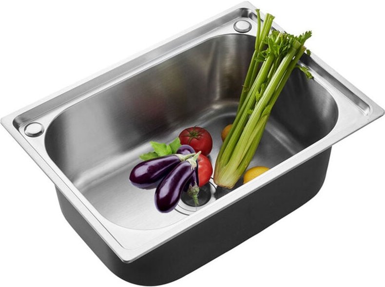 Küchenspüle Spülbecken Edelstahl 504020cm Künchenspüle