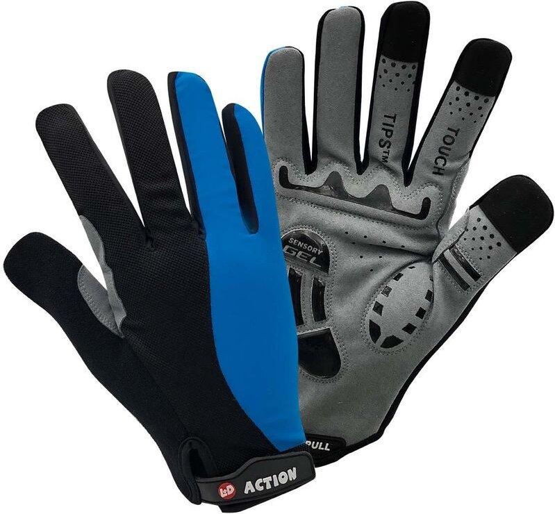 L+d - action blue Synthetiklederhandschuh Größe 10