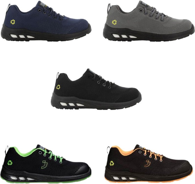 Thumbnail - Sicherheitsschuhe Safety Jogger Ecofitz S1P SRC - 35 EU - Schwarze
