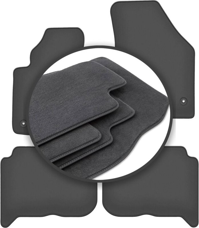 Premium-Fußmatten für: Volkswagen Touran I FL Minivan (2010-2015)