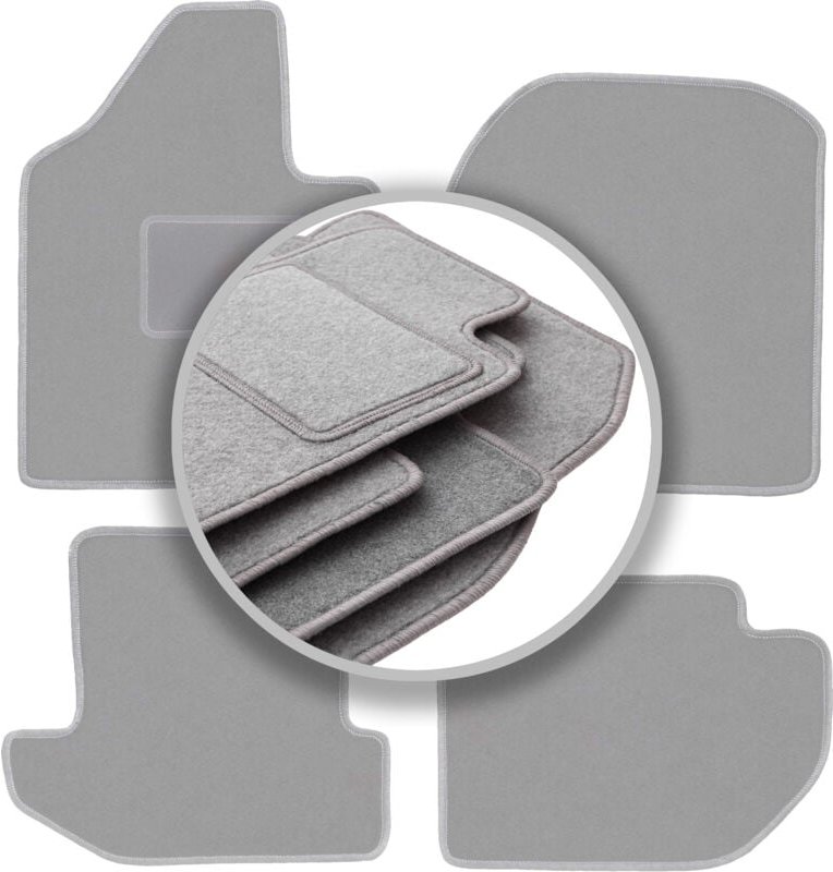 Graue Autofußmatten für: Suzuki Samurai Offroad (1981-1998)