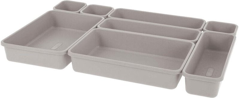 Schubladenorganisatoren - 8 Stück im Set - Storagesolutions