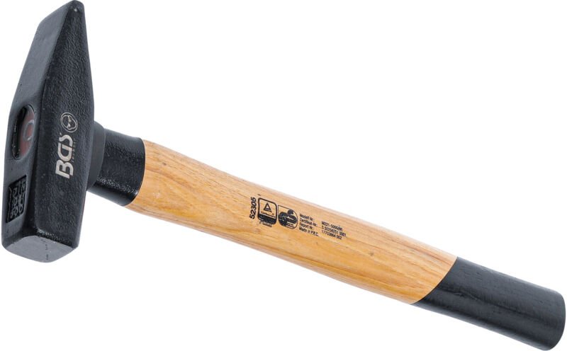 Schlosserhammer Hickory-Stiel din 1041 500 g