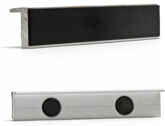 Alu Schutzbacken Prismenbacken Schonbacken 125 mm magnetisch für Schraubstock